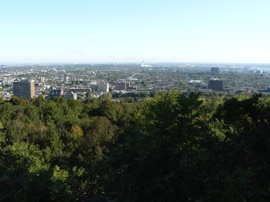 MONTREAL depuis le Mont Royal